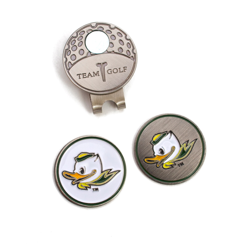 Fighting Duck, Grey, Sports Equipment, Metal, Sports, Cap Clip, Pack, 311067